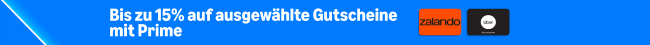 Bis zu 15% auf ausgewählte Gutscheine