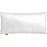sleepling Kopfkissen 40x80 cm, Allergiker Kissen, waschbar, Made in EU, Ökotex, langes Schlafkissen 40 x 80, Bettkissen, Pill
